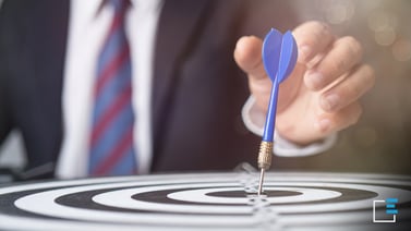 Una chiave chiamata target con il giusto CRM aziendale